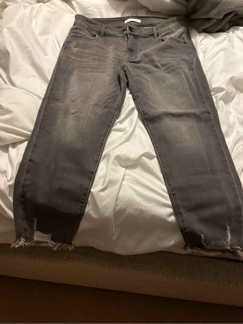 Kancan Maurice’s Washed Black High-Rise Jeans